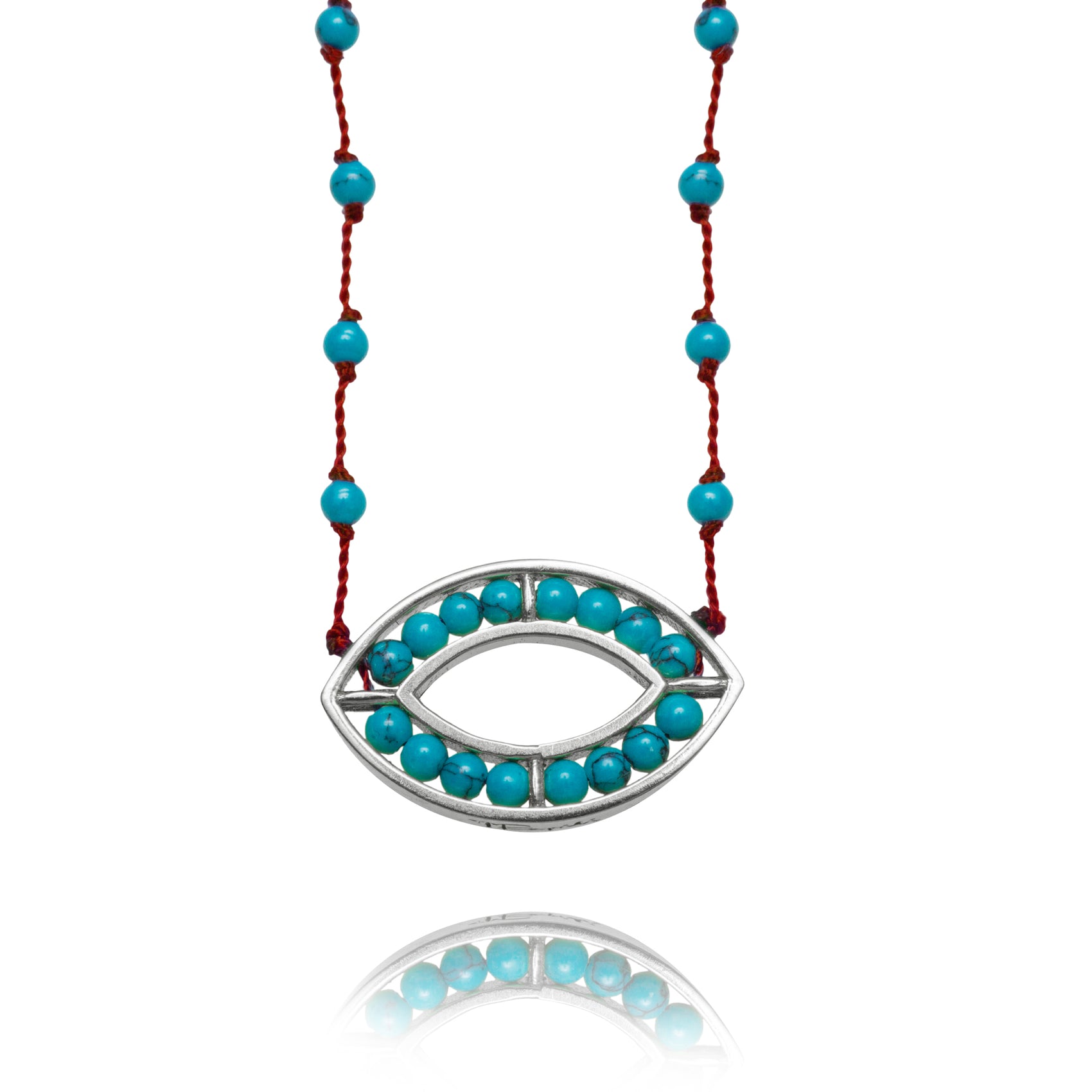 845-black rhodium-eye-turquoise-red cord-42