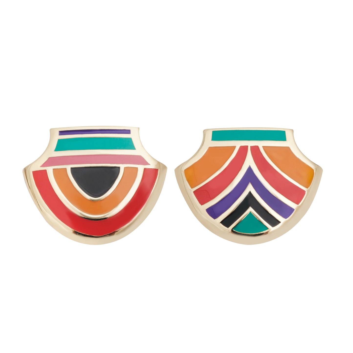 Earrings ΑspiS Half Multi MARRAKECH