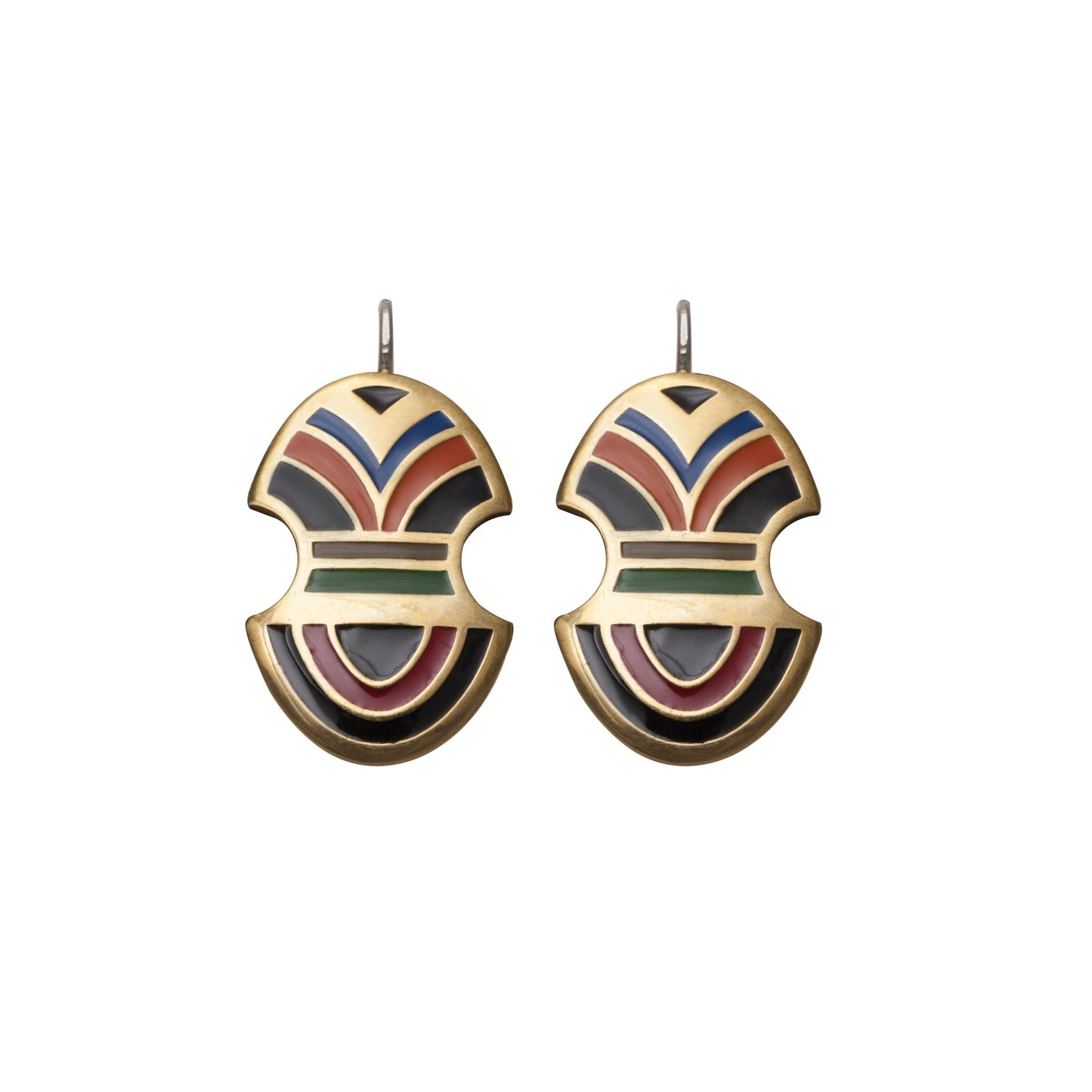 Hook Earrings AspiS Small Multi AFRICA