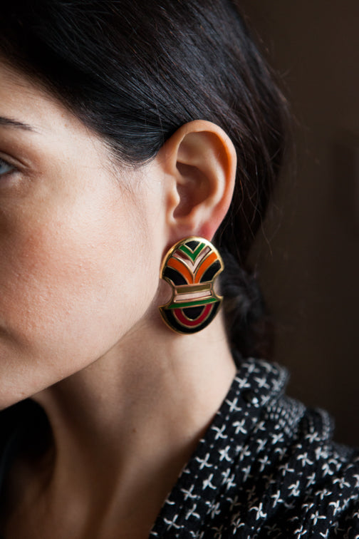 Earrings AspiS Large Multi AFRICA