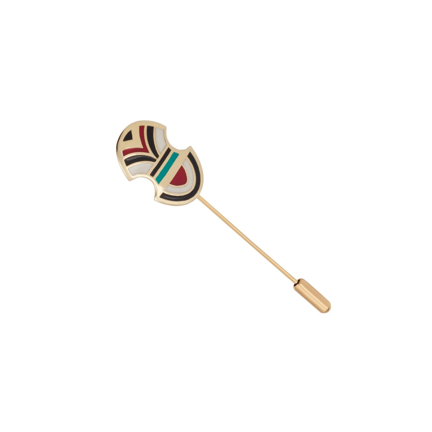 Stick Pin AspiS Extra Small Multi ART DECO