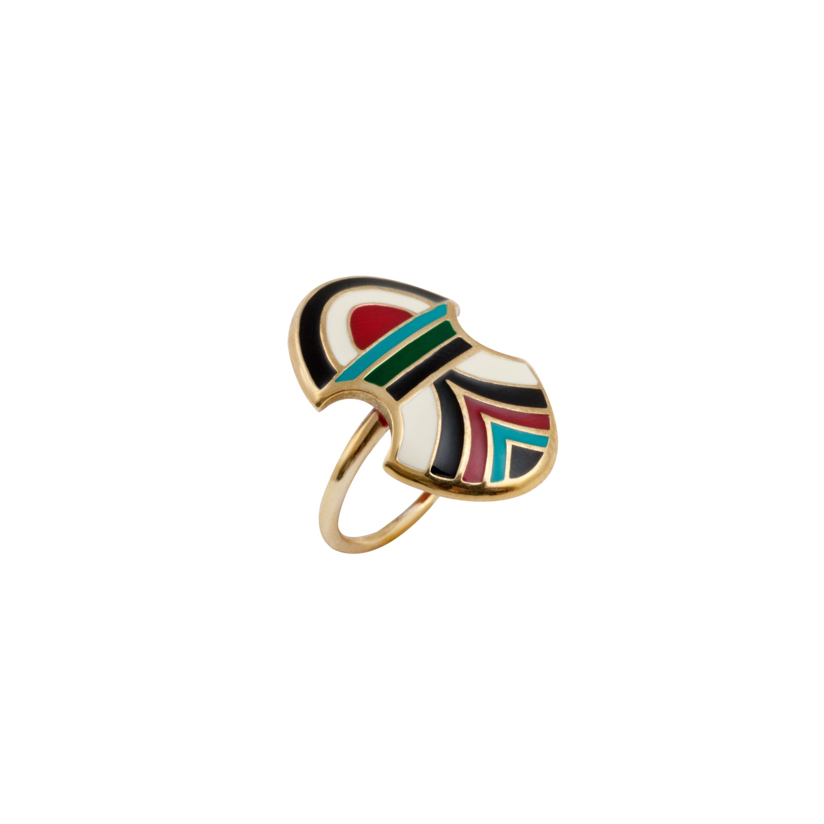 Ring AspiS Small Multi ART DECO