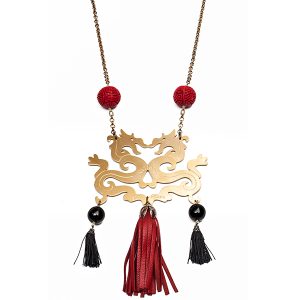 dragon necklace Maria Kaprili